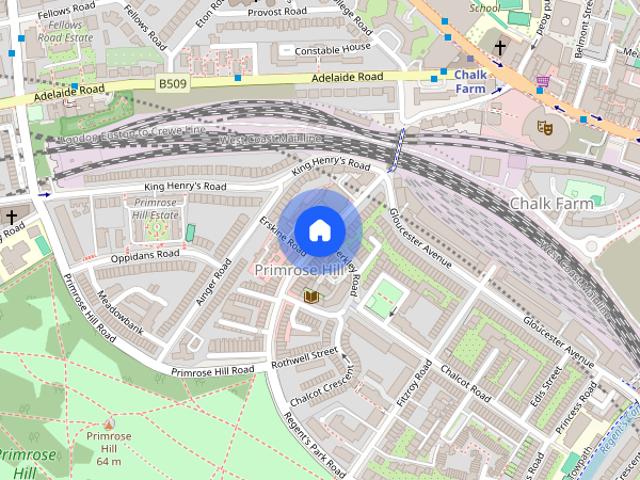 Apartment for rent in Chalk Farm, Cat Hill