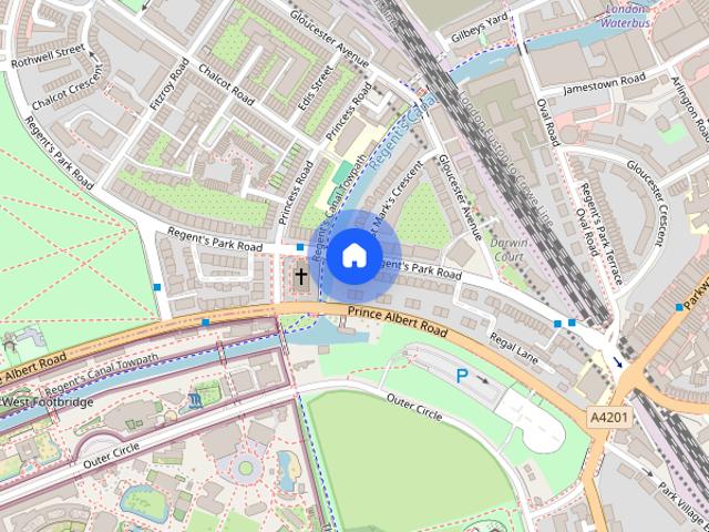 House for rent in Primrose Hill, Greater London