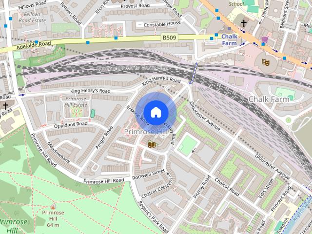 Apartment for rent in Primrose Hill, Chalk Farm