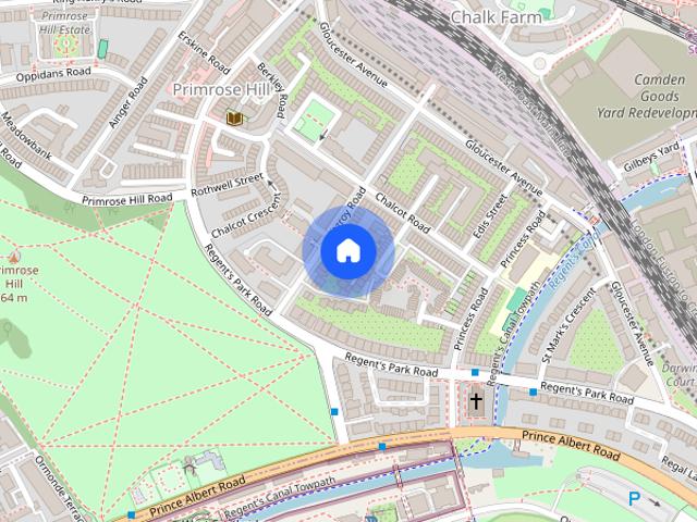 House for rent in Chalk Farm, Primrose Hill