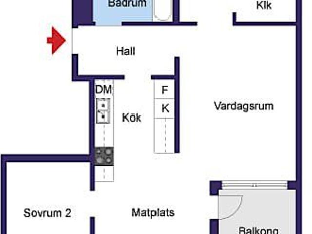 Lägenhet hyra i Solna, Stockholm