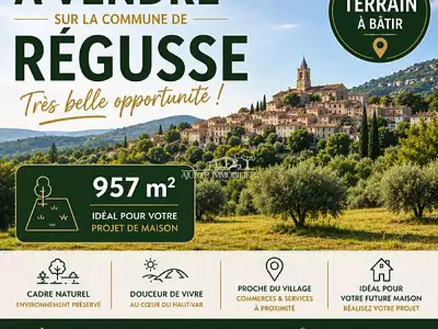 Terrain vente à Brignoles, Régusse
