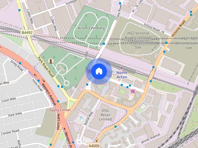 Apartment for rent in London Borough of Ealing, Park Royal
