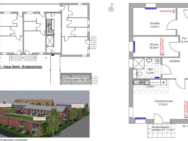 Wohnung mieten in Osterhusum, Husum