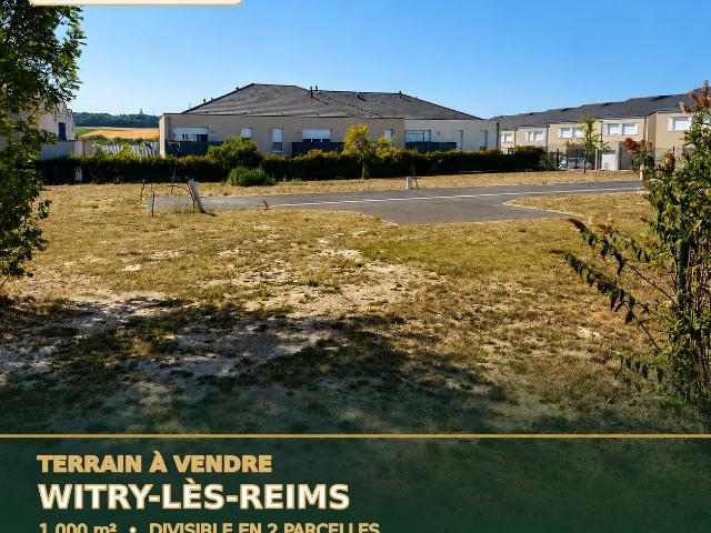 Terrain vente à Reims