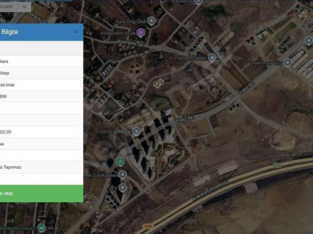 Gölbaşi, Ankara içerisinde satılık Arsa