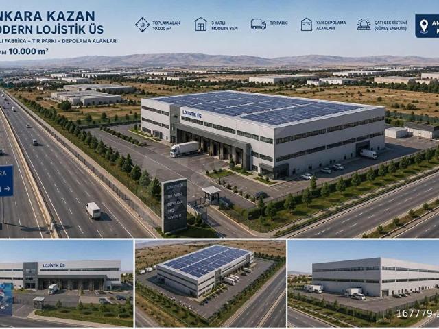 Kazan, Ankara içerisinde satılık Fabrika