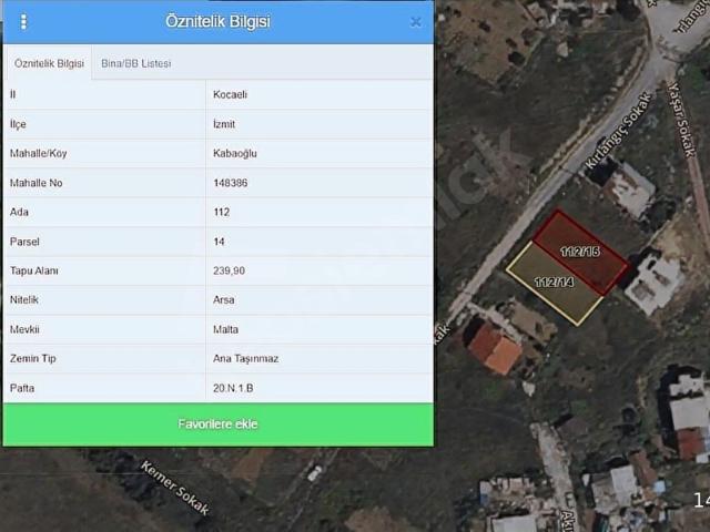 İzmit, Kocaeli içerisinde satılık Arsa
