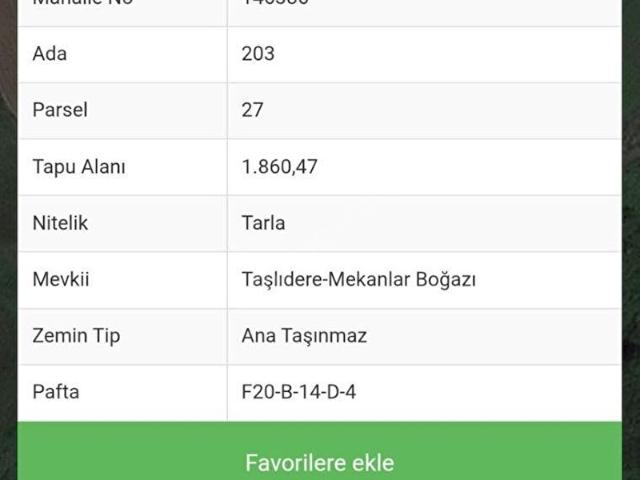 Çatalca, İstanbul içerisinde satılık Arsa