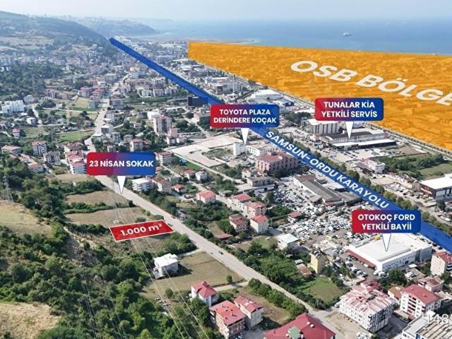 Tekkeköy, Samsun içerisinde satılık Arsa