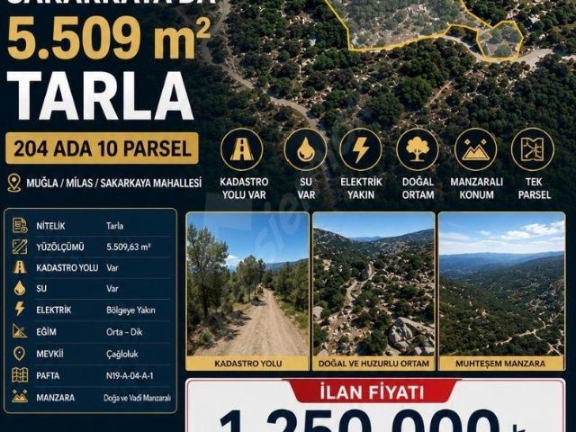Milas, Muğla içerisinde satılık Arsa