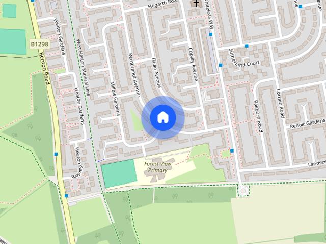 House for rent in South Shields, Whiteleas