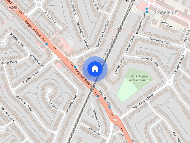 Apartment for rent in Stoneleigh, Ewell