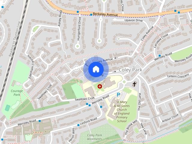 Apartment for rent in Coley Park, Reading