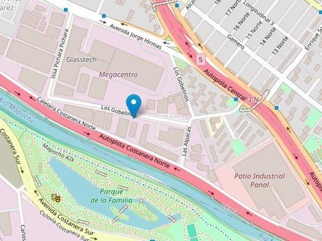 Renca, Costanera Norte / Los Gobelinos / Autopista Central