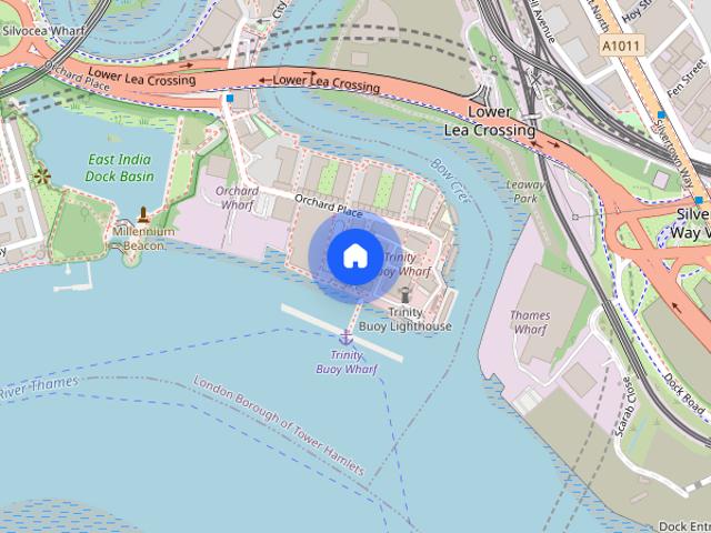 Apartment for rent in London City Island, Greater London