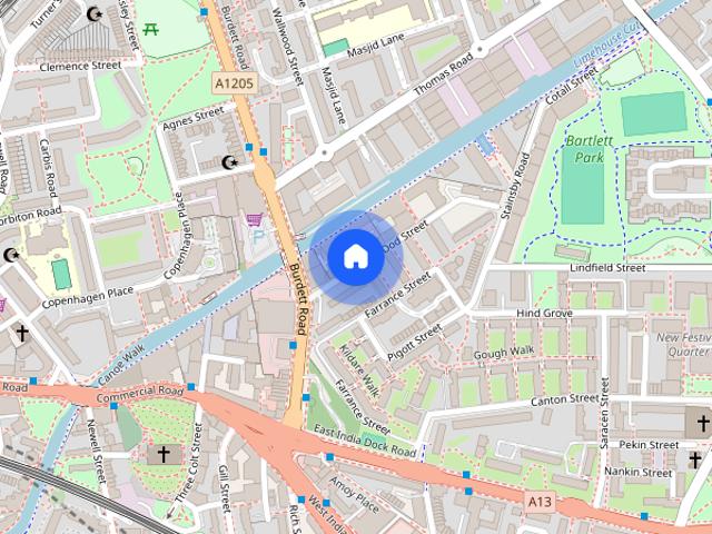 Apartment for rent in Limehouse, Greater London