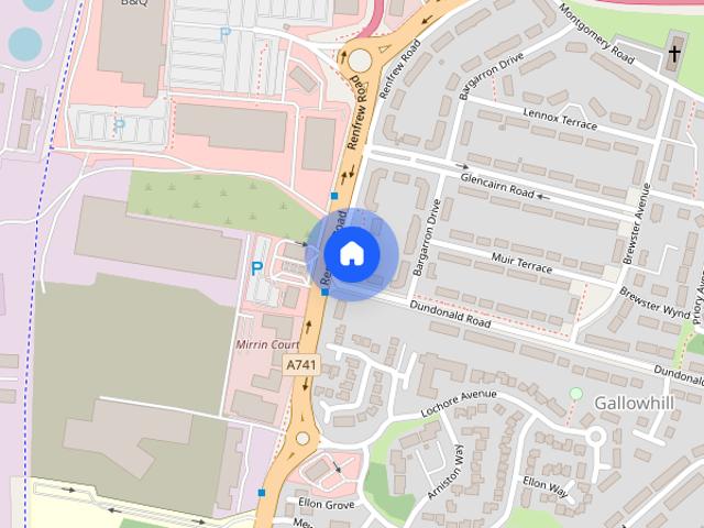 Apartment for rent in Gallowhill, Paisley