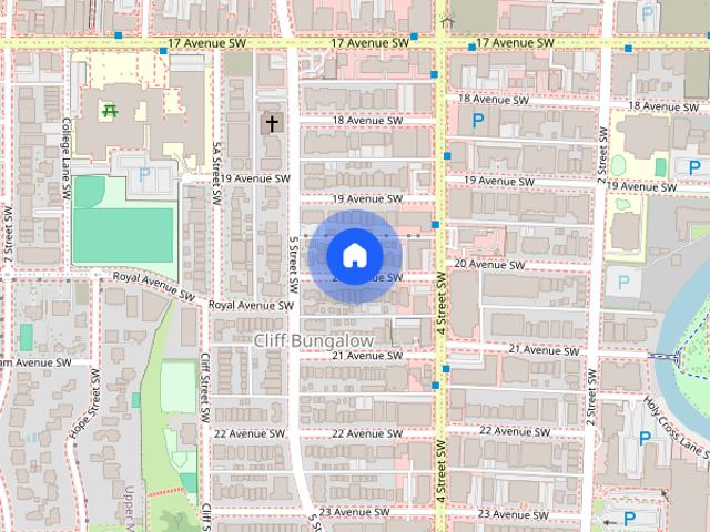 Apartment for rent in Fourth Street BRZ, Calgary