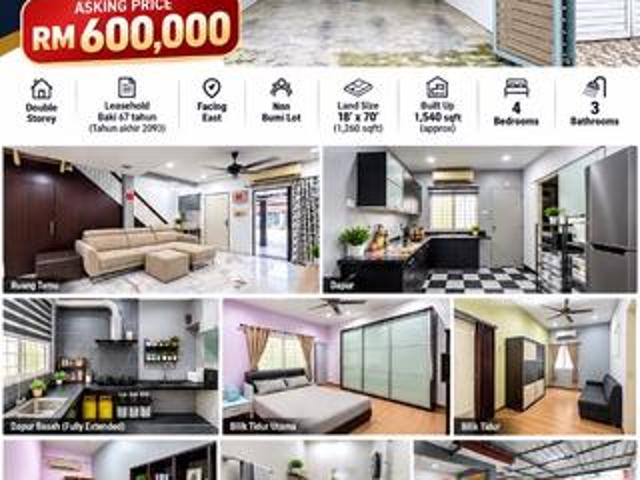 Terraced House for sale in Majlis Perbandaran Selayang, Gombak