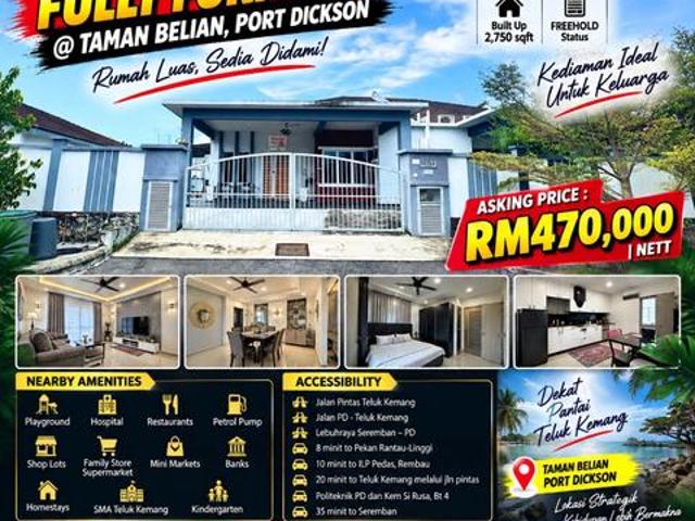Residential House for sale in Sri Rusa, Negeri Sembilan