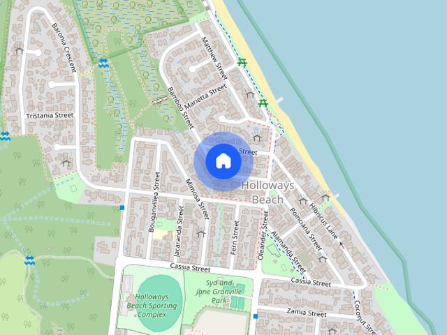 Apartment for rent in Holloways Beach, Cairns