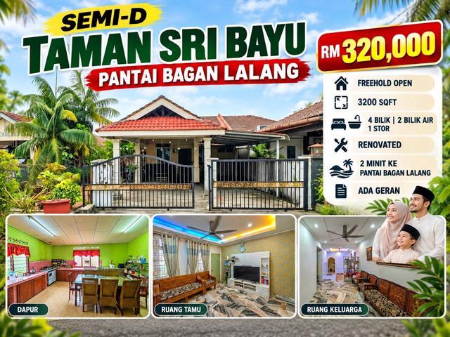 Residential House for sale in Taman Bagan Lalang, Seberang Perai