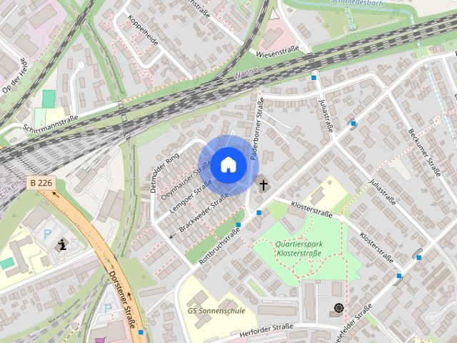 Apartment mieten in Holsterhausen, Herne