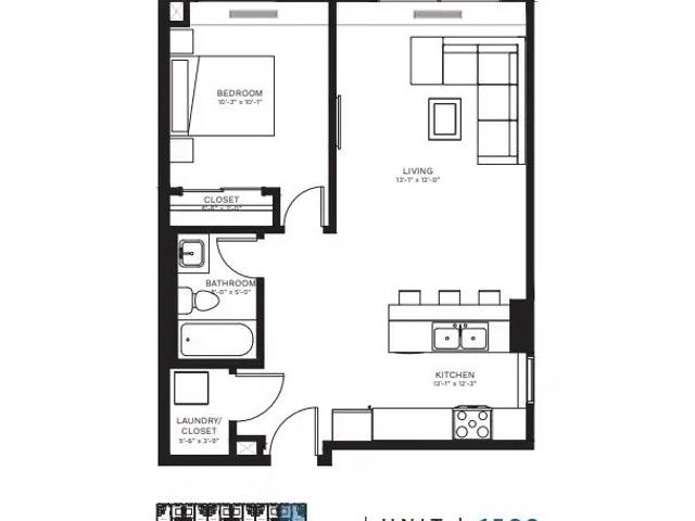 Apartment for rent in Fourth Street BRZ, Calgary