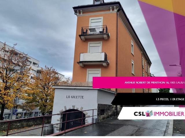 Apartment mieten in Lausanne, District de Lausanne