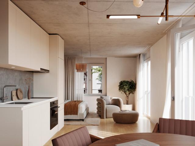 Apartment mieten in Einigen, Zürich