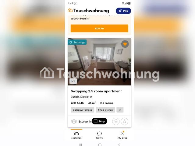Apartment mieten in Einigen, Zürich