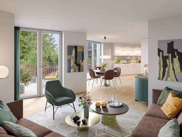 Apartment mieten in Einigen, Zürich