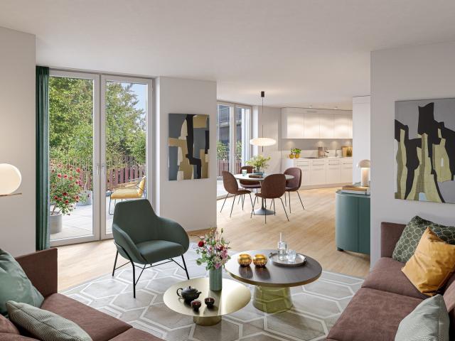 Apartment mieten in Einigen, Zürich