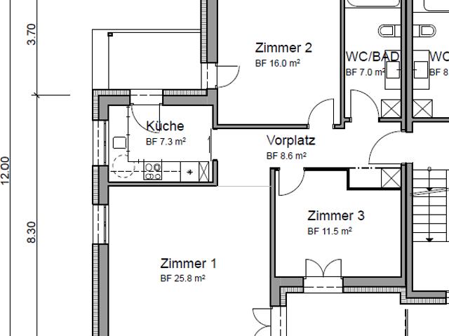 Apartment mieten in Beinwil am See, Bezirk Kulm