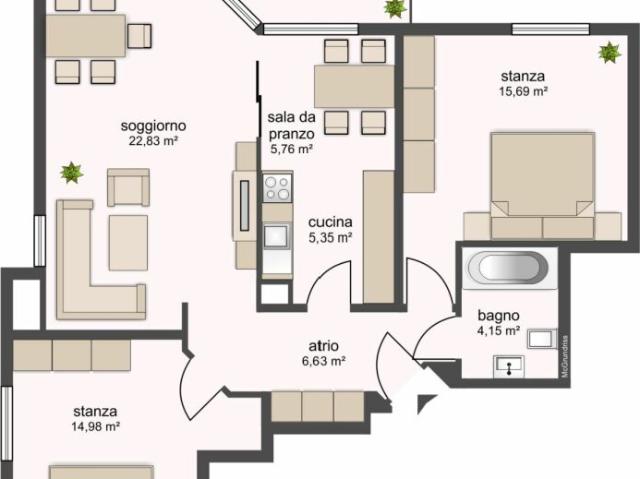 Apartment mieten in Bellinzona, Tessin