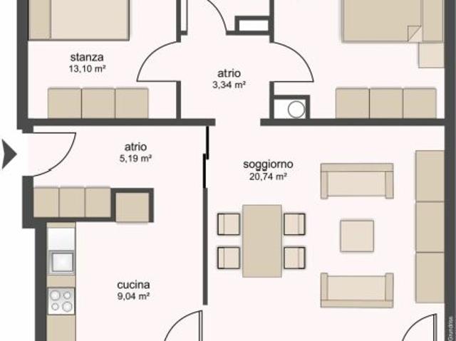 Apartment mieten in Monte Carasso, Bellinzona