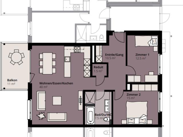 Apartment mieten in Herzogenbuchsee, Bern