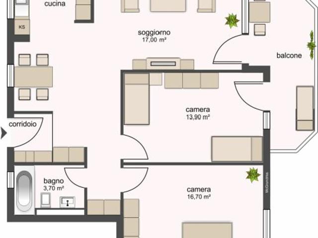 Apartment mieten in Tenero-Contra, Tessin