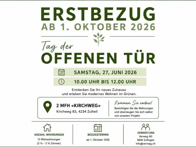 Apartment mieten in Zullwil, Solothurn