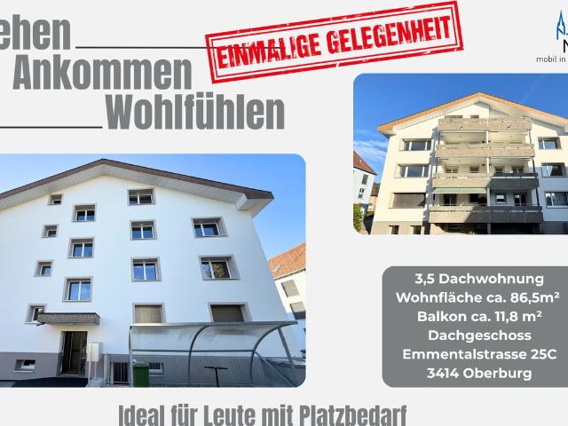 Apartment mieten in Oberburg, Bern