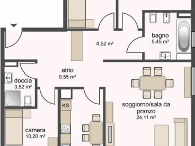 Apartment mieten in Biasca, Tessin