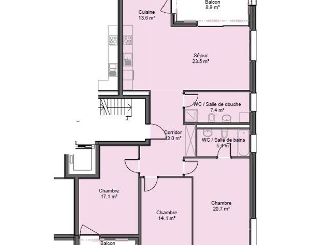 Apartment mieten in Bulle, Freiburg