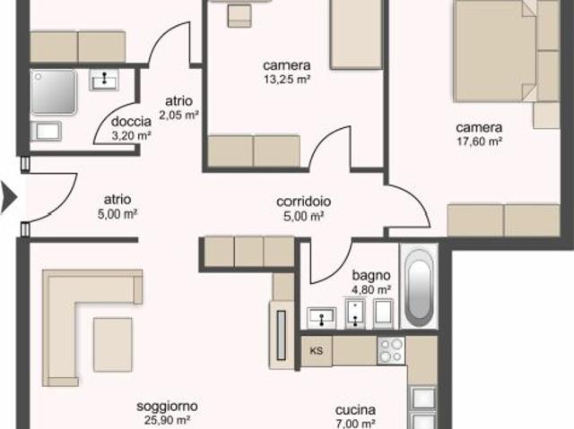 Apartment mieten in Melano, Tessin