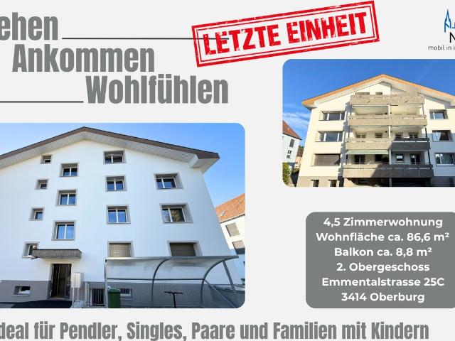 Apartment mieten in Oberburg, Bern