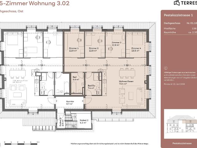 Apartment mieten in Räterschen, Elsau