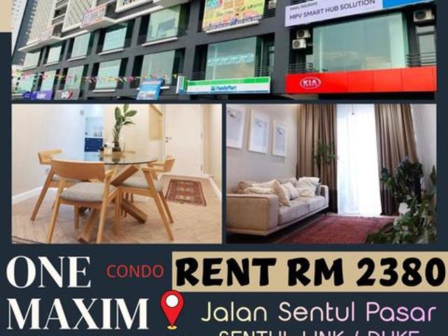Serviced Residence for rent in Sentul, Kuala Lumpur