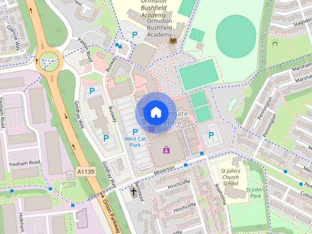 Apartment for rent in Ortongate Centre, Peterborough