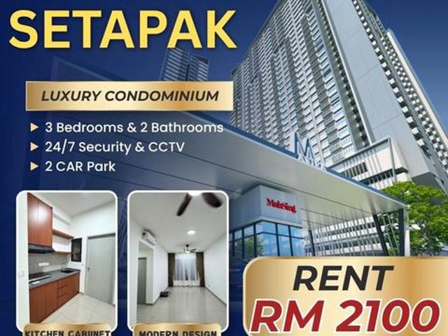 Serviced Residence for rent in Setapak, Kuala Lumpur
