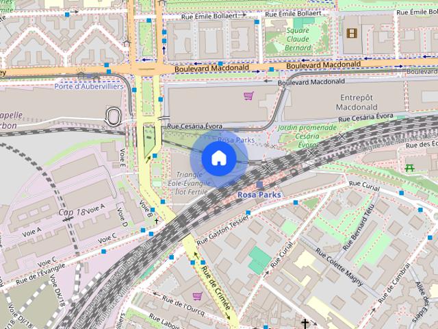 Maison location à Paris 19e Arrondissement, Paris